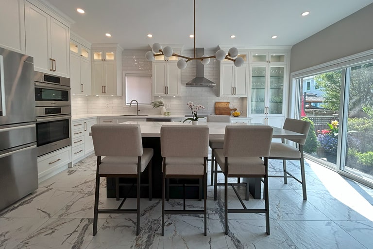 Kitchen renovation in a Port Perry heritage home by Floor and Bath Design