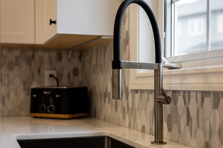 Open-concept kitchen renovation — Scarborough home