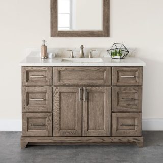 Bathroom vanities — freestanding, floating and double vanities