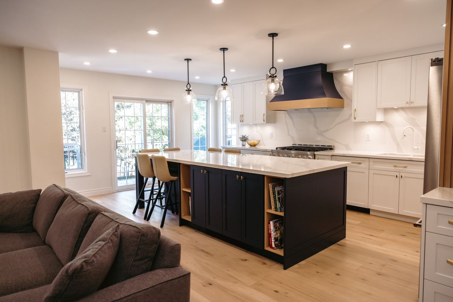 Custom Main Floor Renovation in Whitby