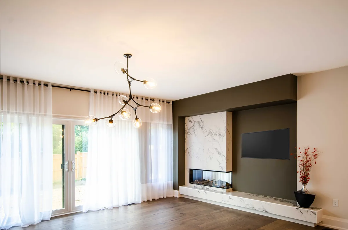 Whole Home Renovation With Open Concept Design in Whitby