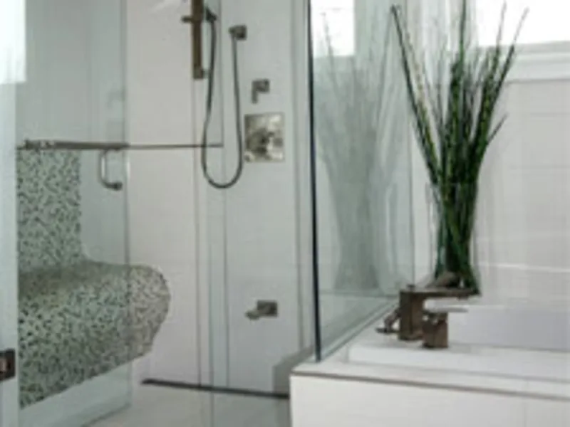 Classic Ensuite with Custom Shower Bench - Image 1