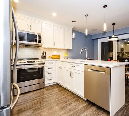 Small Open Concept Kitchen - Image 8