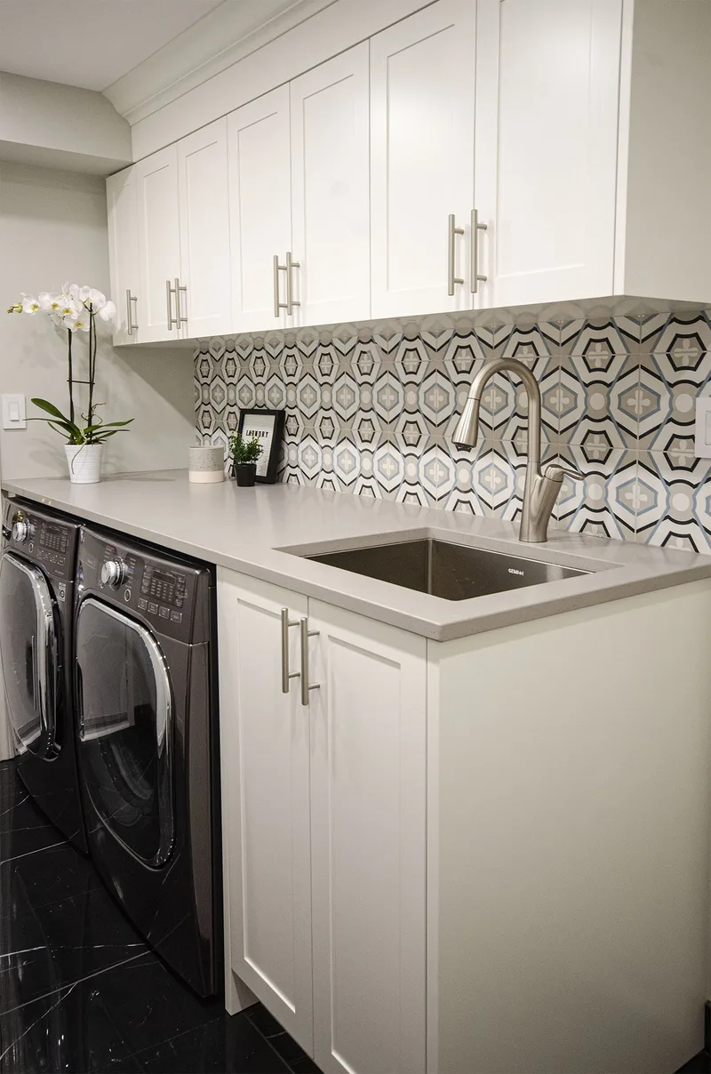 Black & White Laundry Room - Image 1