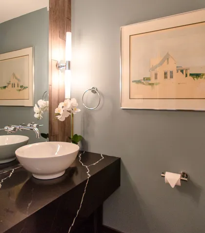 Blue Powder Room - Image 1