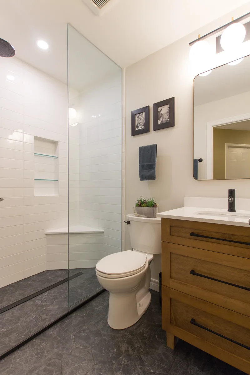 Black Marble Hexagons - Image 1