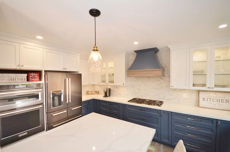 Contemporary Black and White Kitchen Renovation in Pickering - Image 22