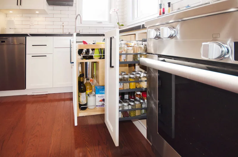 Two Tone Kitchen Renovation With Quartz Countertops - Image 6