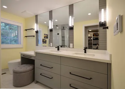 Honey & Grey Coloured Ensuite - Image 5
