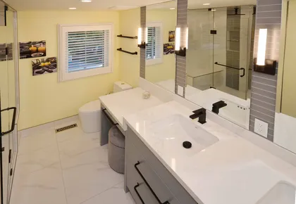 Honey & Grey Coloured Ensuite - Image 4