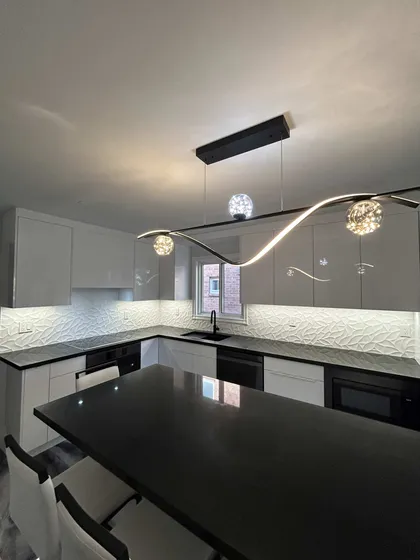 Modern High Gloss Kitchen Renovation in Ajax - Image 5